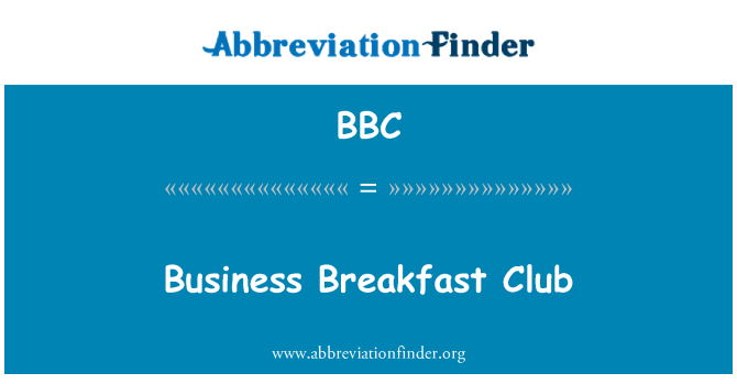 BBC: Business Breakfast Club