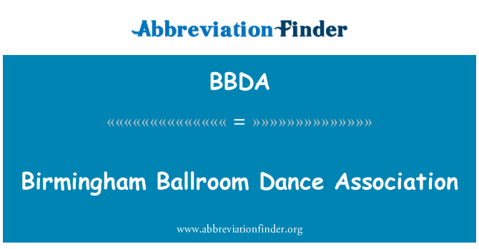 BBDA: Birmingham Ballroom Dance Association