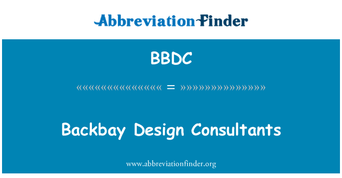 BBDC: Backbay Design Consultants