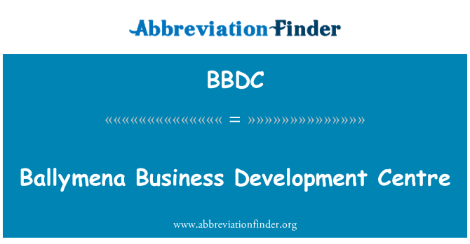 BBDC: Ballymena Business Development Centre