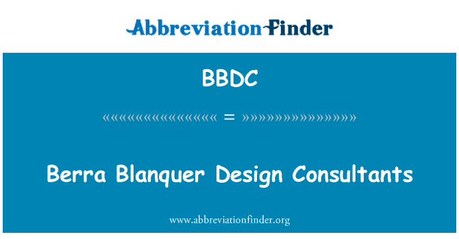 BBDC: Berra Blanquer Design-Berater