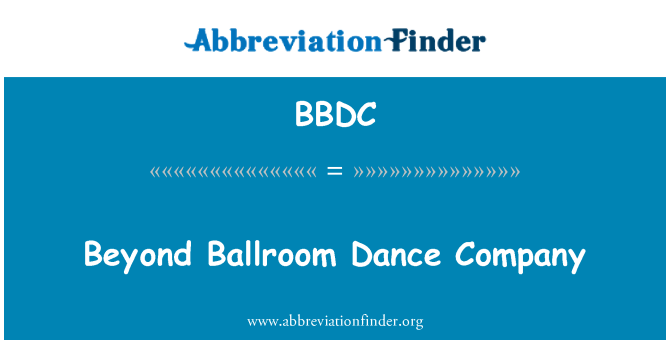 BBDC: Dincolo de Ballroom Dance Company