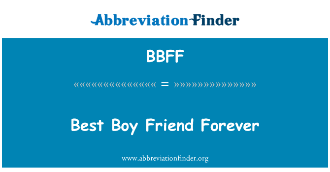 BBFF: Καλύτερο αγόρι φίλο για πάντα