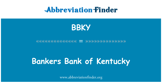 BBKY: Banken Bank of Kentucky