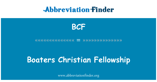 BCF: Boaters Christian Fellowship