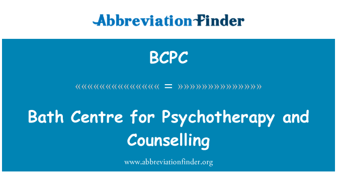 BCPC: Lázně centrum pro psychoterapii a poradenství