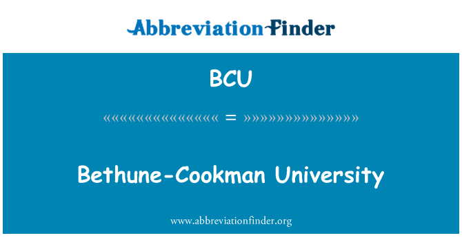 BCU: Universitat de Bethune-Cookman