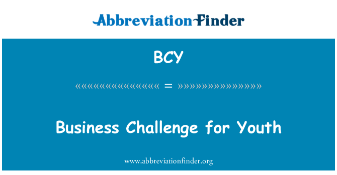 BCY: Business Challenge for Youth