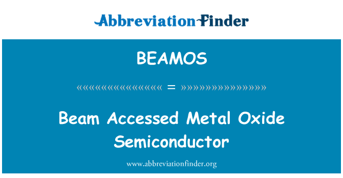 BEAMOS: Palkki käyttää Metal Oxide Semiconductor