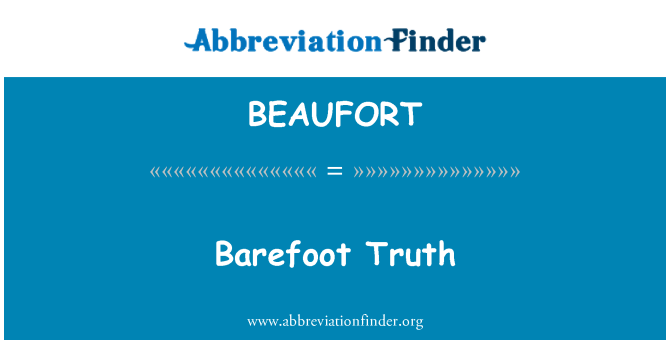 BEAUFORT: Ye atè verite