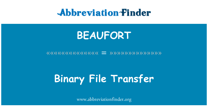 BEAUFORT: Transfè Fichier binè