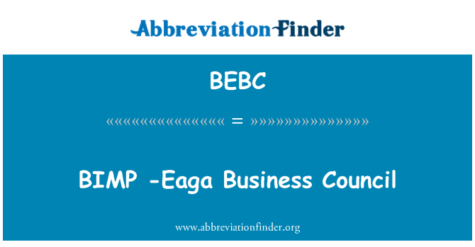 BEBC: BIMP -Eaga Business Council