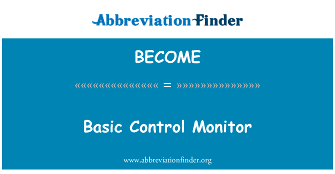 BECOME: Kendali dasar Monitor