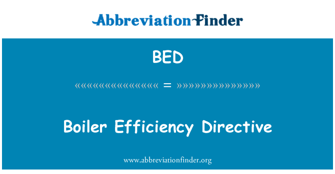 BED: Id-Direttiva ta ' l-effiċjenza tal-bajli