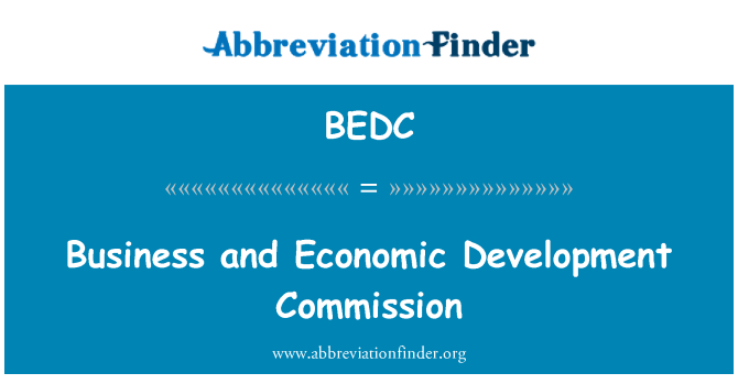 BEDC: Verslo ir ekonomikos plėtros Komisija