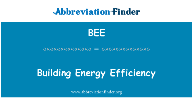BEE: Gebäude-Energieeffizienz