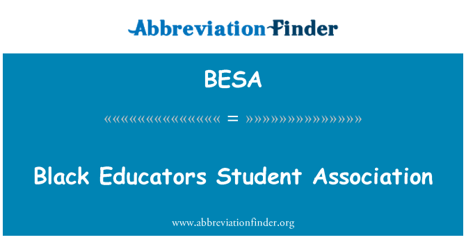 BESA: Black Educators Student Association