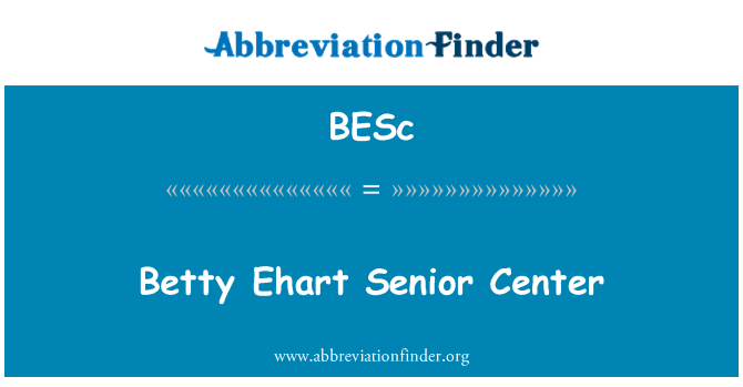 BESc: Betty Ehart Senior centrum