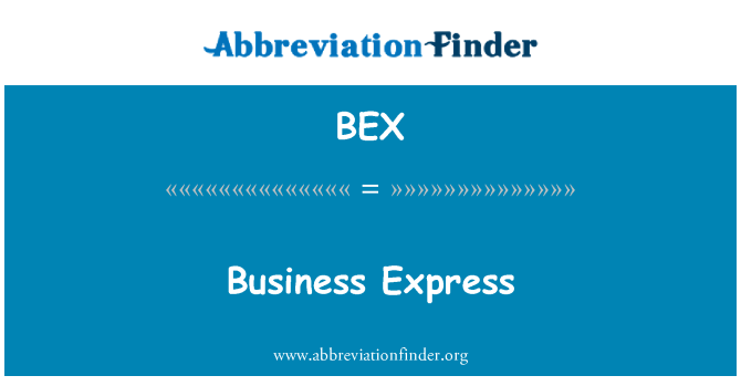 BEX: Afaceri Express