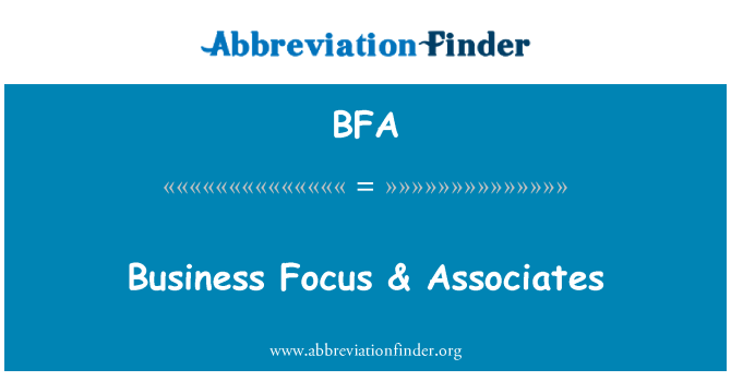BFA: Biznis se & Associates