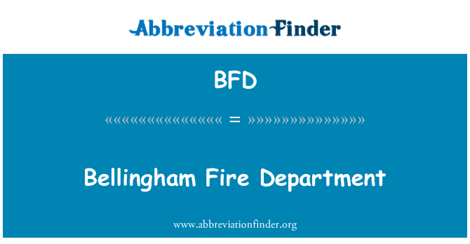 BFD: Bellingham फायर विभाग