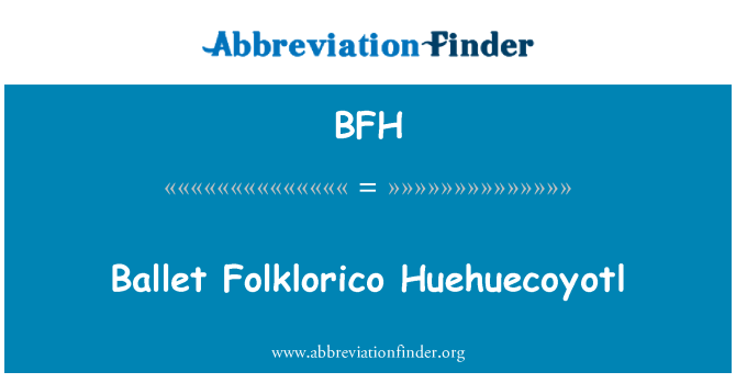 BFH: Balet Folklorico Huehuecoyotl