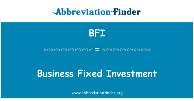 BFI: Bisnis tetap investasi