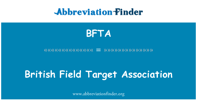 BFTA: British Field Target Association
