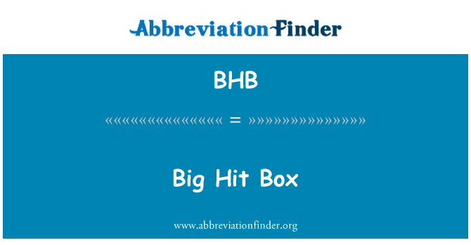 BHB: Big Hit Box
