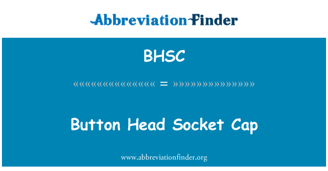 BHSC: Bouchon tête prise