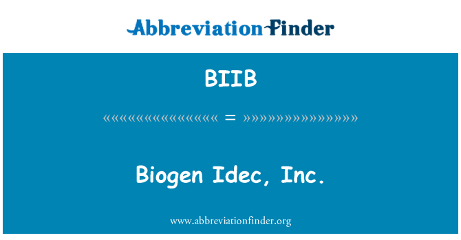 BIIB: Biogen Idec, Inc.