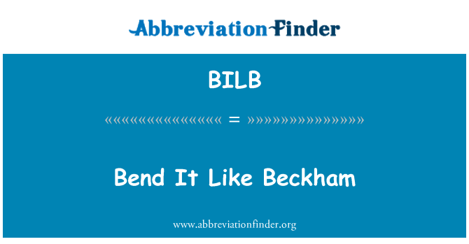 BILB: Painutada nagu Beckham
