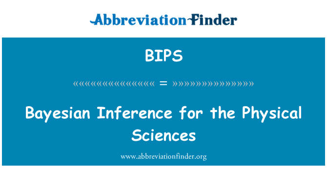 BIPS: Bayesian secinājumu dabaszinātņu