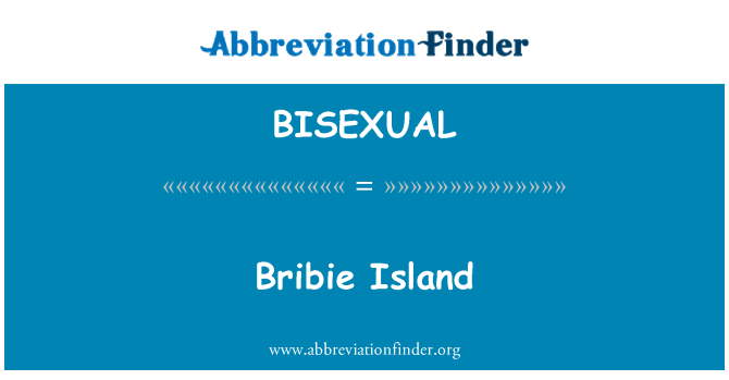 BISEXUAL: Lil Bribie