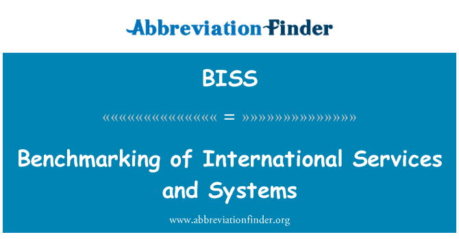 BISS: 基準的國際服務和系統