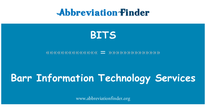 BITS: Barr Information Technology Services