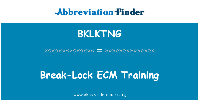 BKLKTNG: Antrènman kraze très ECM