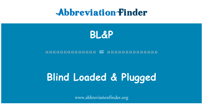 BL&P: Blind indlæst & tilsluttet