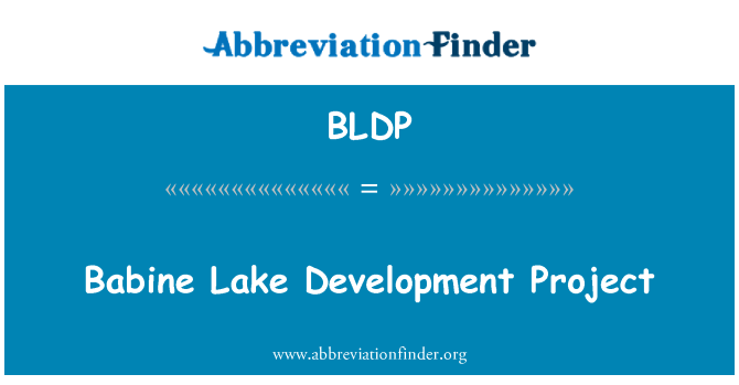 BLDP: Babine Lake ontwikkelingsproject