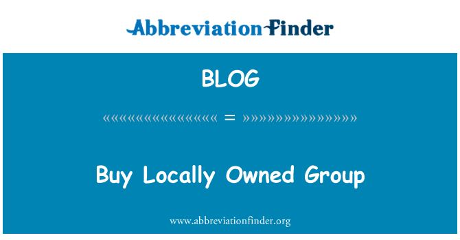 BLOG: Buy lokalno v lasti skupine