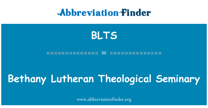 BLTS: Seminè Théologie Betani-