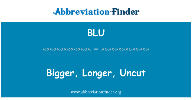 BLU: Pi gwo, pi lontan, non