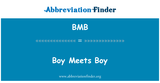 BMB: Boy Meets Boy