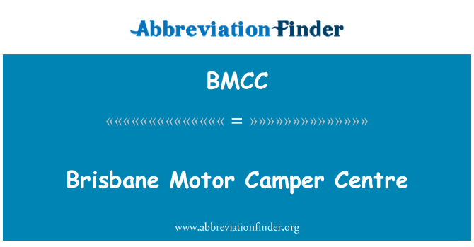 BMCC: Brisbane motorové karavany centrum