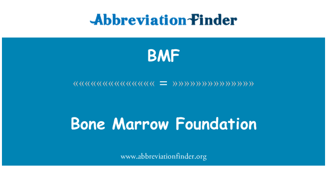 BMF: Fundação de medula óssea