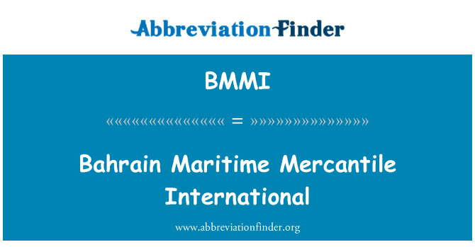 BMMI: Bahrain depans lajan maritim entènasyonal komèsyal