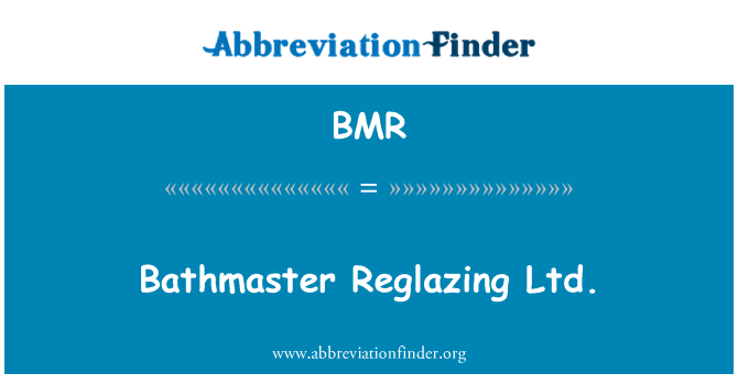BMR: Bathmaster Reglazing S.r.o.