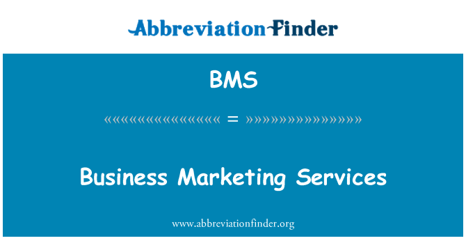 BMS: Business Marketing Services