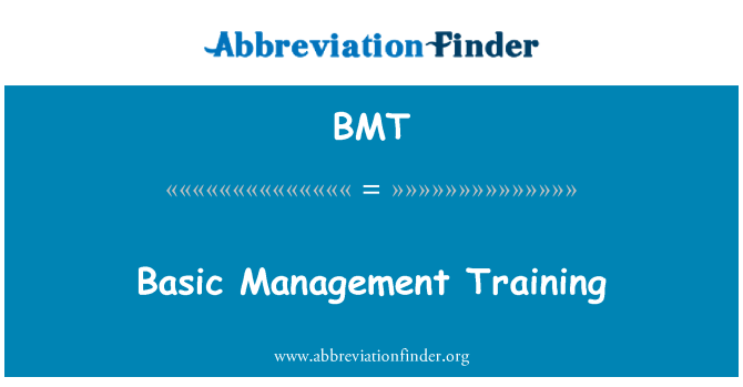 BMT: Grundlegende Management-Training