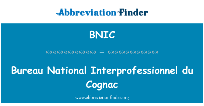 BNIC: Předsednictvo národní Interprofessionnel du Cognac